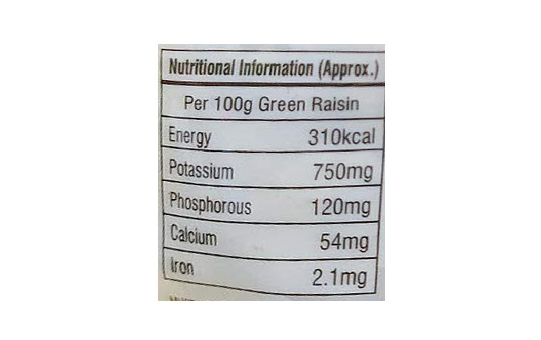 Balaji Raisins Indian    Pack  200 grams